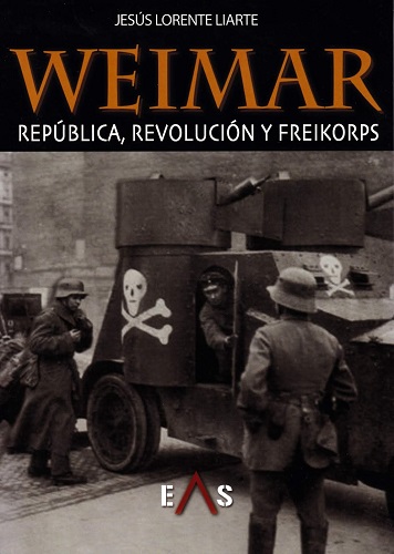Portada de este libro sobre la historia militar de la república de Weimar