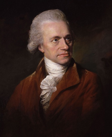 Retrato de William Herschel a finales del siglo XIX por Lemuel Francis Abbott